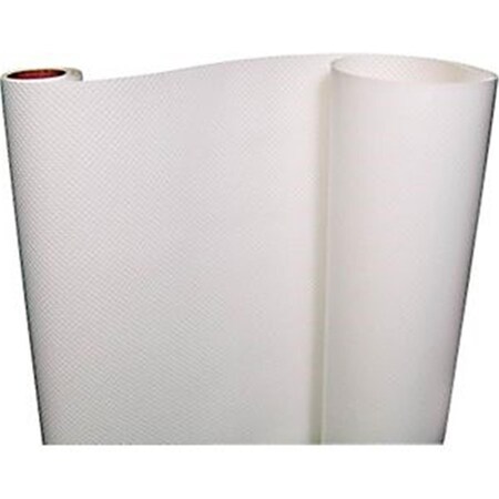 Daphnes Dinnette 05F-C5T21-06 Texture Shelf Liner, White - 20 in. x 5 ft. DA438656
